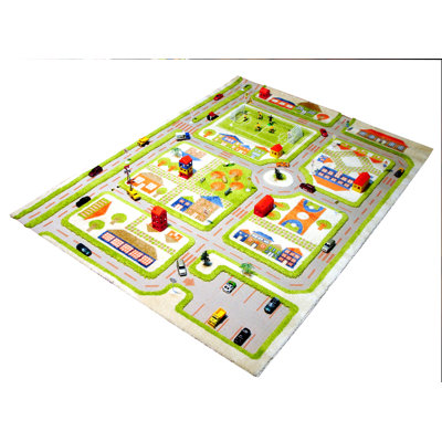 Luca and Company IVI Carpets-Traffic 3D Play Kids Rug