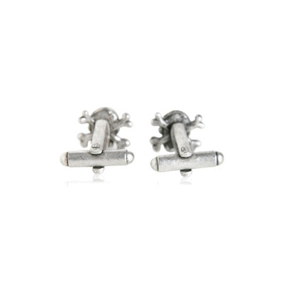 Cuff-Daddy Skull and Crossbone Cufflinks