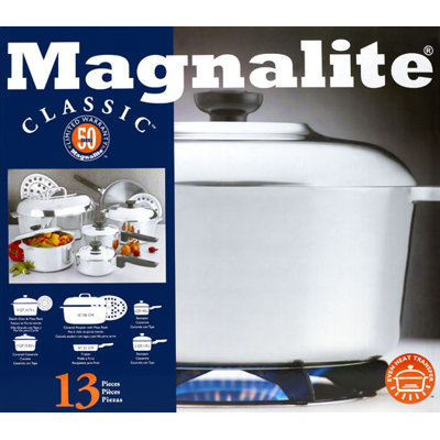 Magnalite Cookware Classic Cast Aluminum 13 Piece Classic Cookware Set