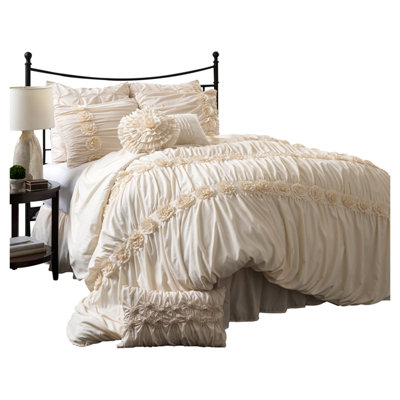 lush decor darla 4 piece comforter set reviews wayfair lush decor darla 4 piece comforter set reviews wayfair