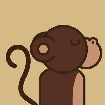 ModTots Animals Monkey Print