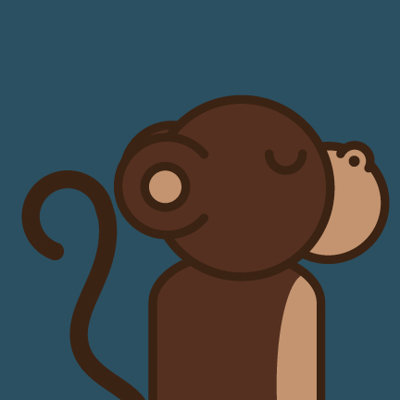 ModTots Animals Monkey Print