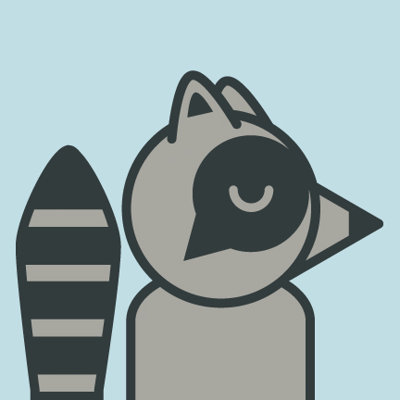 ModTots Animals Raccoon Print
