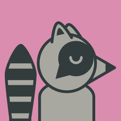 ModTots Animals Raccoon Print