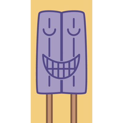 ModTots Sweets and Confections with Popsicles Painting