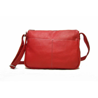 Le Donne Leather Flap Over Shoulder Bag