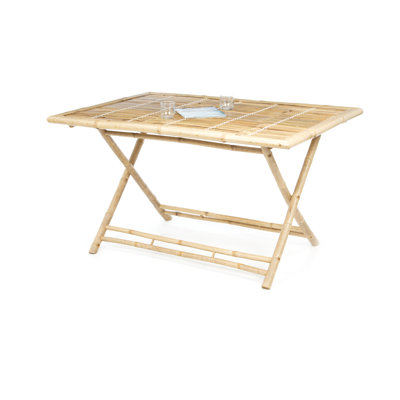 Bamboo54 Large Rectangle Bamboo Dining Table