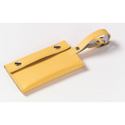 Clava Leather Wrap-Around Luggage Tag 