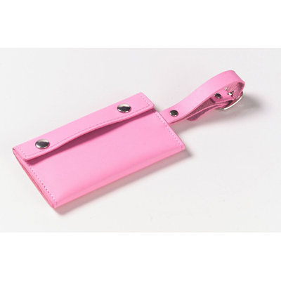 Clava Leather Wrap-Around Luggage Tag 