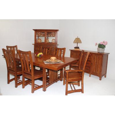 GS Furniture Arts and Crafts Bungalow China Cabinet