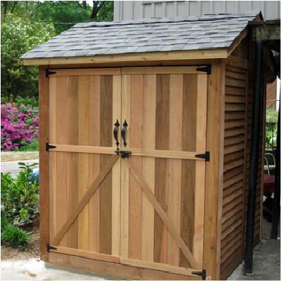 Wood Storage Sheds