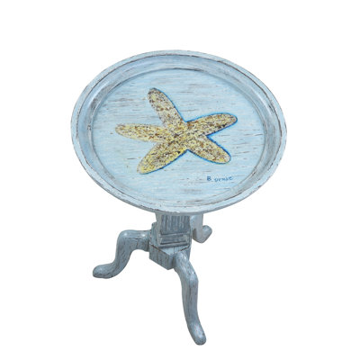 Gail's Accents Shoreline Betsy's Starfish End Table