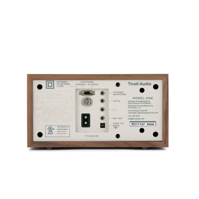 Tivoli Audio LLC Model One Radio in Walnut / Beige