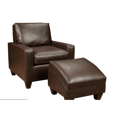 Verona Furniture Martin Chair and Ottoman
