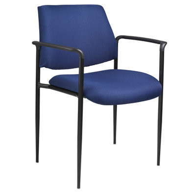 Boss Office Products Stackable Chair with Tapered Legs