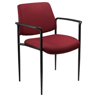 Boss Office Products Stackable Chair with Tapered Legs