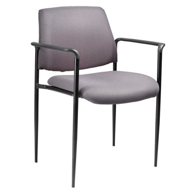 Boss Office Products Stackable Chair with Tapered Legs