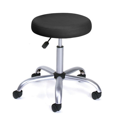 Boss Office Products Height Adjustable Doctor's Stool with Casters
