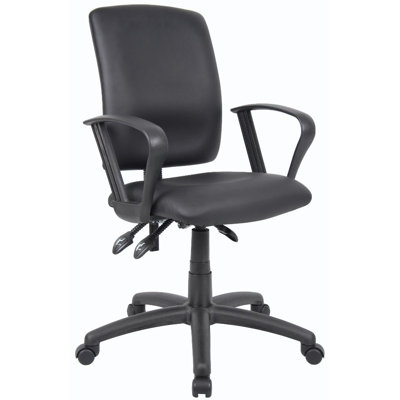 Boss Office Products Budget High-Back Task Chair without Arms