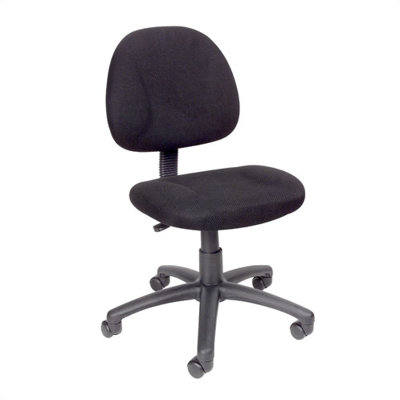 Boss Office Products Adjustable Deluxe Low-Back Office Chair