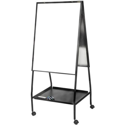 Best-Rite&reg; Double Sided Adjustable Mobile Easel, 'Wheasel'