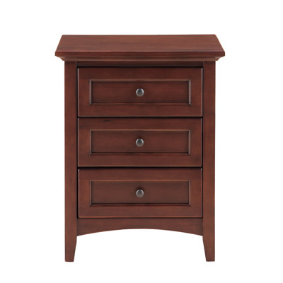 Cantebury 3 Drawer Nightstand by Mastercraft Collections -image