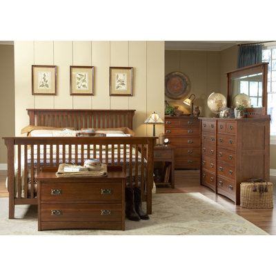 Prairie Mission Slat Bedroom Collection by Mastercraft Collections -image