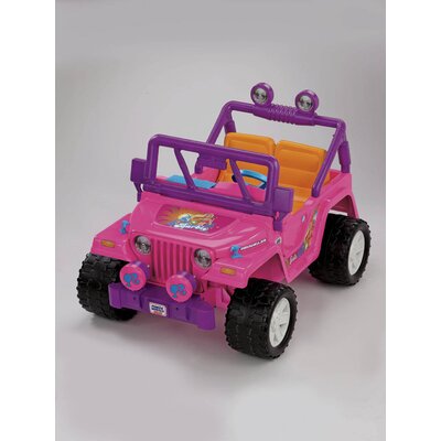 fisher price barbie jeep power wheels