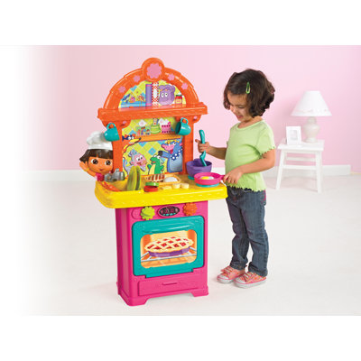 fisher price dora the explorer dora s talking kitchen