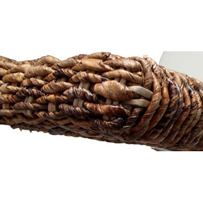 CleverFurn Korbstuhl "M69 Bali" in Dunkelbraun (2er Pack)