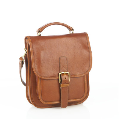 Medium Sized Leather Shoulder Bag