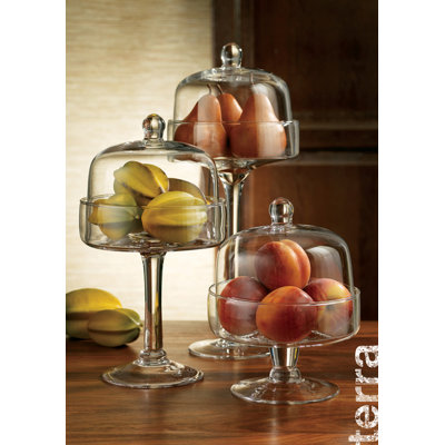 Home Essentials Covered Pastry Stand (Set of 3)