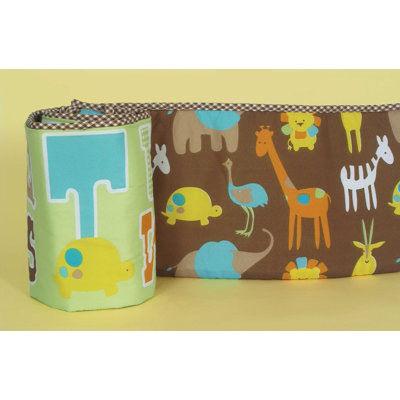 beansprout ABC 123 Cotton Crib Bumper