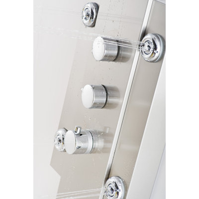 Aston Global Dual Function Shower Panel with Six Body Jets