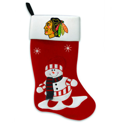 SC Sports NHL Snowman Felt Stocking