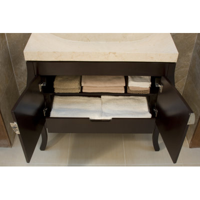 Madeli Sorrento 39" Bathroom Vanity Set in Espresso