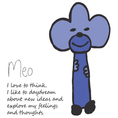 Meo and Friends Meo Figure Pillow