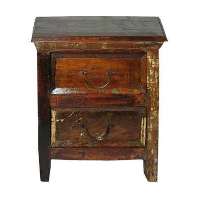 Beech 2 Drawer Chest by MOTI Furniture -image