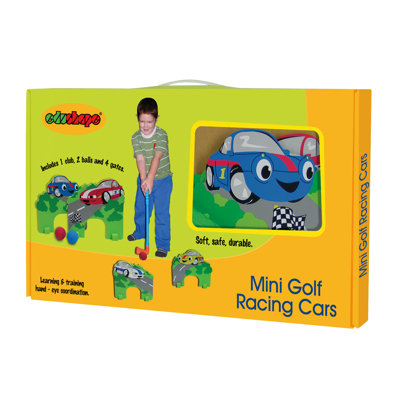 edushape Racing Cars Mini Golf Set