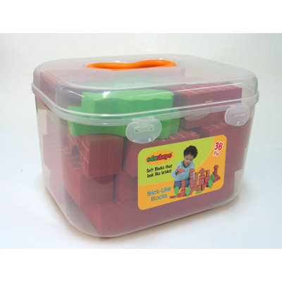edushape Brick - Like  Toy Foam Blocks
