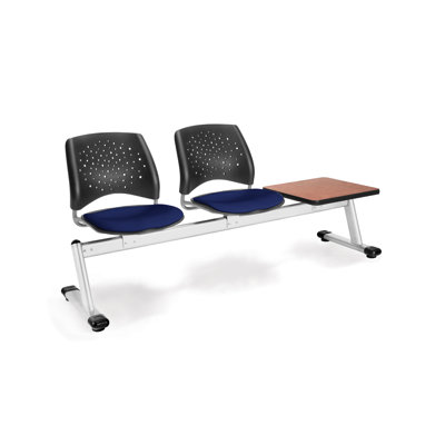 OFM Stars and Moon Three Chair Beam Seating with Table