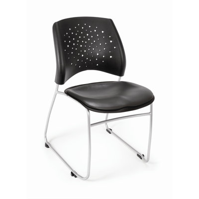OFM Star Stack Chair Vinyl Seat