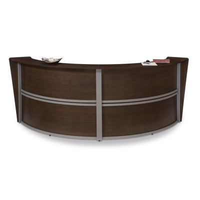OFM Reception Furniture Double Unit Curved Station