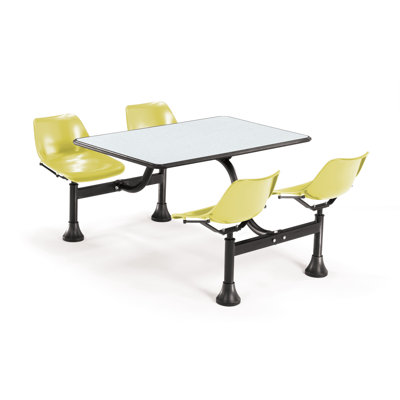 OFM Group/Cluster Table and Chairs 65" x 48" Picnic Table