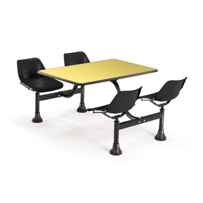 OFM Group/Cluster Table and Chairs 71" x 48" Picnic Table
