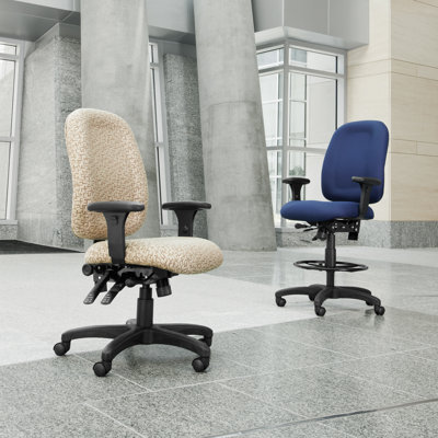 OFM Ergonomic Executive Chair with Drafting Kit