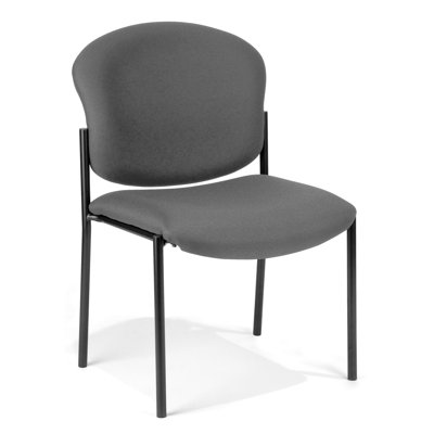 OFM Fabric Upholstered Armless Stacking Chair