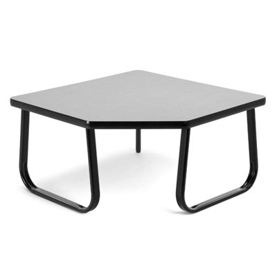 OFM Corner Table with Sled Base