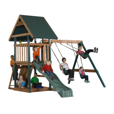 Backyard Play Systems Mongoose Manor Playset