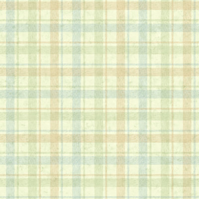 York Wallcoverings York Kids IV Woven Plaid Wallpaper